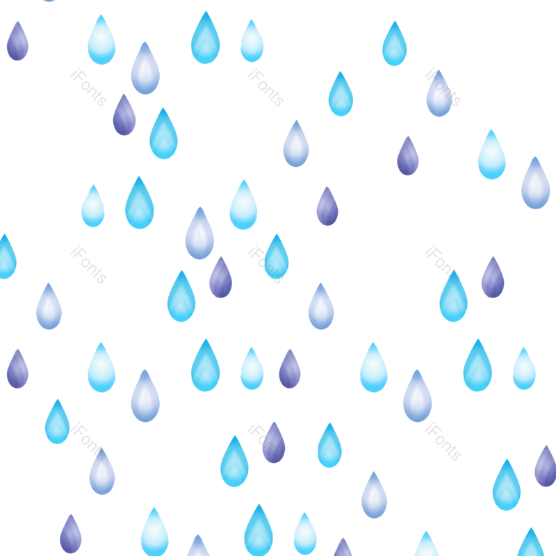 雨水图片,雨水节气元素,雨滴PNG,免抠素材